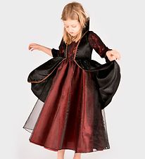 Den Goda Fen Costumes - Robe de vampire - Rouge/Noir