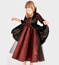 Den Goda Fen Costume - Vampire dress - Red/Black