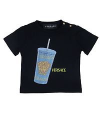 Versace T-Shirt - Zwart m. Print