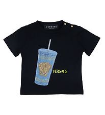 Versace T-shirt - Black w. Print