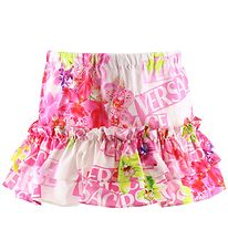 Versace Skirt - White/Pink Floral