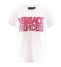 Versace T-shirt - White/Pink