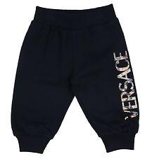 Versace Sweatpants - Black w. Print