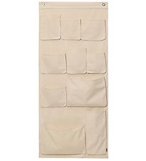 ferm Living Wall pockets - Canvas XL - Off-White