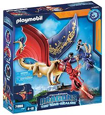 Playmobil Dragons - Les Neuf Royaumes - Wu & Wei avec Jun - 7108