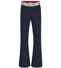 Tommy Hilfiger Trousers - Tommy Tape Flare Play - Desert Sky