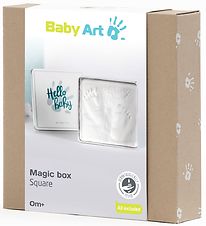 Baby Art Hand- en voetafdrukken Set - Magische doosvierkant
