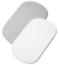 Maxi-Cosi Bed Sheet - iOra - 2-Pack - White/Grey