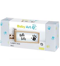 Baby Art Light Box w. Imprint - Wood