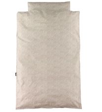 Nørgaard Madsens Bedding - Baby - Beige w. Flowers