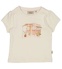 Wheat T-Shirt - Holiday Home - Eierschaal