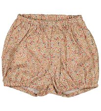 Wheat Shorts - Plooien - Porseleinen bloemen