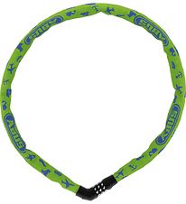 Abus Chain lock - 4804C Symbols - 75 cm - Lime