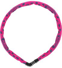Abus Chain lock - 4804C Symbols - 75 cm - Pink