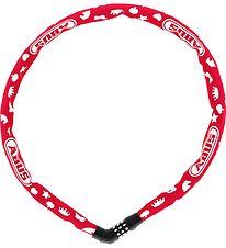 Abus Chain lock - 4804C Symbols - 75 cm - Red