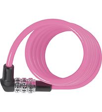 Abus Spiral lock - 3506C- 120 cm - Pink