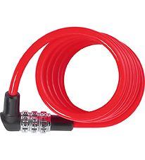 Abus Spiraalslot - 3506C - 120 cm - Rood