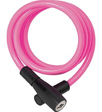 Abus Spiral lock - 3506K - 120 cm - Pink