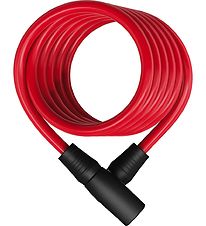 Abus Serrure spirale - toile 4508K - 150 cm - Rouge