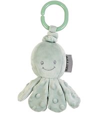 Nattou Activity Toy - Squid - 14x9 cm - Sage Green