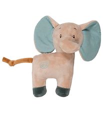 Nattou Rammelaar - Axel Elephant - 20cm - Groen/Beige