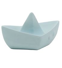 Nattou Bath Toy - Boat - Natural Rubber - Mint Green