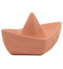 Nattou Baðleikföng - Bátur - Náttúrulegt gúmmí - Dusty Pink