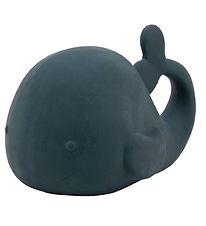 Nattou Bath Toy - Whale - Natural Rubber - Dark Blue