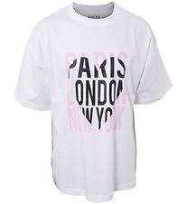 Hound T-paita - Oversized - Valkoinen