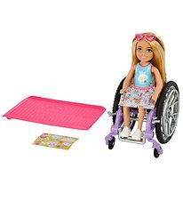 Barbie Poupe - Chelsea Petite soeur en fauteuil roulant