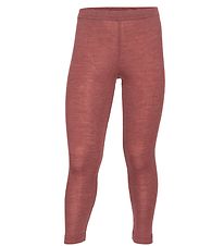 Engel Leggings - Wolle/Seide - Kupfer