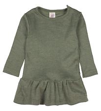 Engel Blouse - Wol/Zijde - Olive