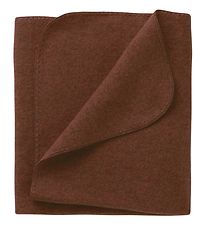 Engel Kuscheldecke - Wolle - Zimt Mélange