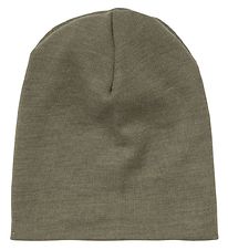 Engel Bonnet - Laine/Soie - Olive