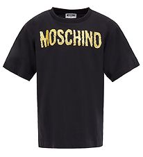 Moschino T-Shirt - Black w. Gold