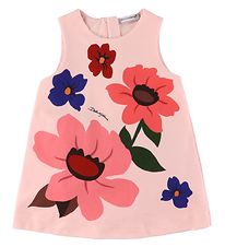 Dolce & Gabbana Dress w. Bloomers - DG Pop - Pink w. Flowers