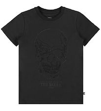 Philipp Plein T-Shirt - Stones Skull - Black w. Rhinestone