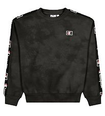 Champion Fashion Sweatshirt - Zwart m. Logo