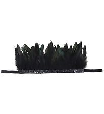 Meri Meri Costumes - Couronne - Noir Plume