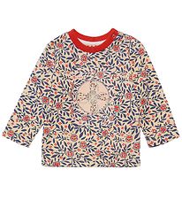 Marni Blouse - Geel m. Blauw Patroon