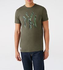 New Era T-Shirt - New York Yankees - Army Green