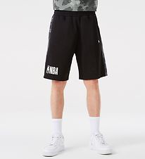 New Era Shorts - NBA - Noir/Gris