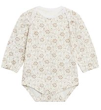 Noa Noa miniature Bodysuit l/s - Regitze - Print Off White w. Fl
