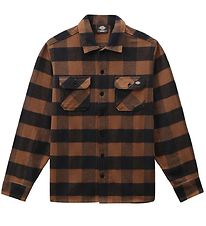 Dickies Hemd - Sacramento - Braun m. Karos