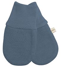 Racing Kids Wanten - Wol/Katoen - Dusty Blue