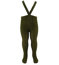 Condor Tights w. Suspenders - Green