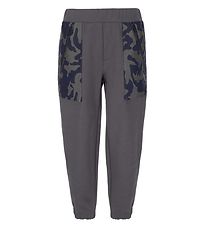 Emporio Armani Jogginghosen - Anthrazitgrau m. Camouflage