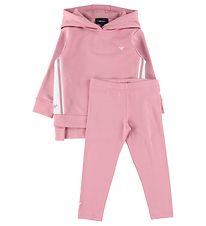 Emporio Armani Hoodie/Leggings - Rosa