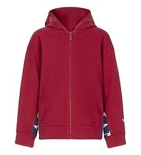 Emporio Armani Cardigan - Red w. Blue