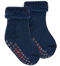 Condor Socken - Rutschfest - Blau